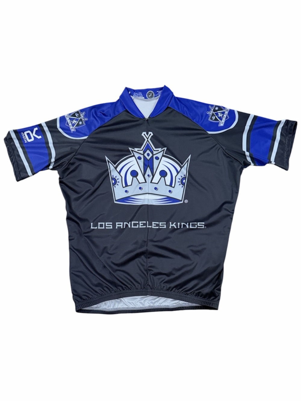 NHL Los Angeles Kings Black & Royal Blue Cycling Jersey